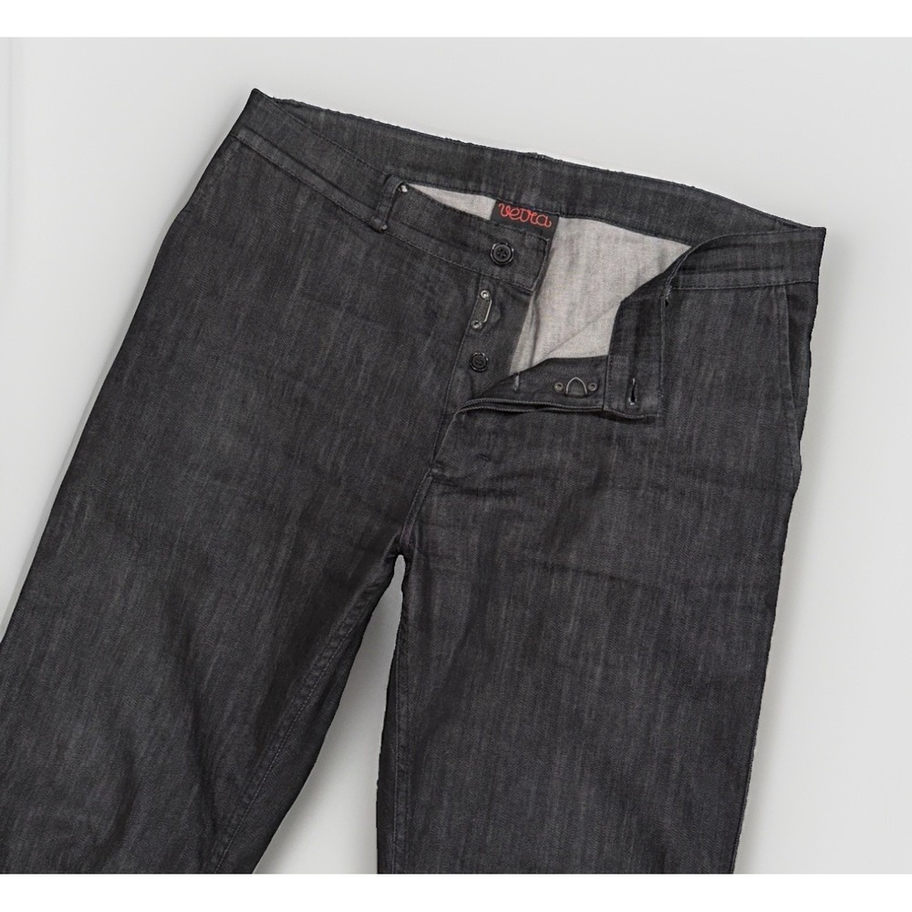 Vetra Cotton Jean Pants French Workwear Hook Fastened Size 34 (W 34in X L 39in) - Picture 2 of 9